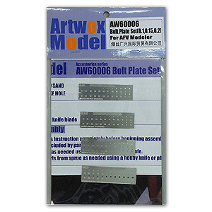 Artwox Model AW60006 Bolt Plate Set (0.1,0.15,0.2,0.2)