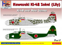 Hm Decals HMD-72102 1/72 Decals Ki-48 Sokei over New Guinea Part 2