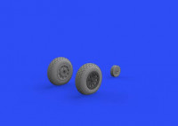 Eduard 648505 BRASSIN 1/48 P-51D wheels block tread (EDU)