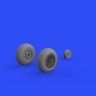 Eduard 648505 BRASSIN 1/48 P-51D wheels block tread (EDU)