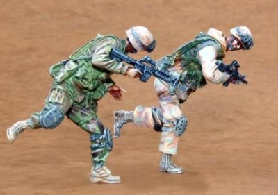 CMK F35164 US Infantry Freedom Iraq part II (2 fig. ) 1/35