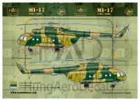 HAD 72093 Decal Mi-17 (Hungarian 706, 707) 1/72