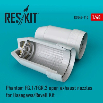 Reskit RSU48-0110 Phantom (FG.1/FGR.2) open exh.nozzles (HAS) 1/48