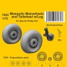 CMK 7523 Mosquito Mainwheels and Tailwheel w/Leg 1/72