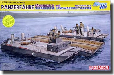 Dragon 6669 1/35 Panzerfahre Fahrendeck mit Gepanzerter Landwasserschlepper (Prototype Nr. II) 