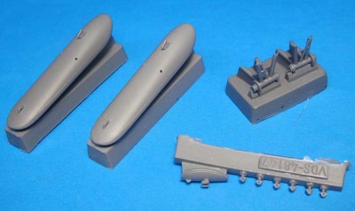 Vector VDS48-147 И-16 тип 5 (Звезда) неубираемые лыжи 1/48