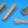 Vector VDS48-147 И-16 тип 5 (Звезда) неубираемые лыжи 1/48