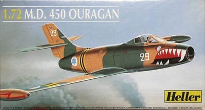 Heller 80201 MD450 OURAGAN (Patrouille de France 1/72