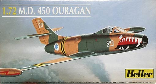 Heller 80201 MD450 OURAGAN (Patrouille de France 1/72