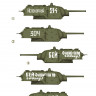 Colibri decals 72129 KV-1 (w/Applique Armor) Part II 1/72