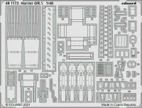 Eduard 491172 SET Harrier GR.1 (KIN) 1/48