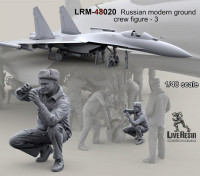 LiveResin LRM48020 Авиационный техник-механик ВВС РФ - 3 1/48