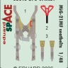 Eduard 3DL48278 MiG-21MF seatbelts SPACE 1/48