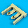 QuickBoost QB48302 Nakajima Ki44-II exhaust 1/48