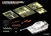 Voyager Model PE35851 King Tiger Porsche Turret (TAKOM 2046) 1/35