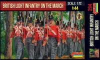 Strelets STR29472 British Light Infantry on the March Napoleonic era 1/72