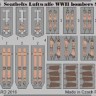 Eduard 49098 Seatbelts Luftwaffe WWII bombers STEEL 1/48