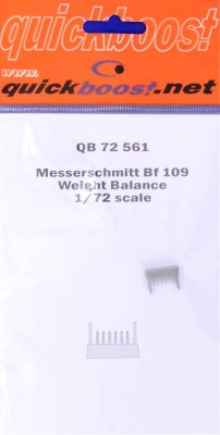 QuickBoost QB72561 Bf 109 weight balance 1/72