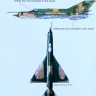 HAD 32062 Decal Hungarian insignias & numbers (MiG-21) 1/32