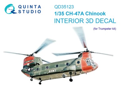 Quinta Studio QD35123 CH-47A (Trumpeter) 1/35