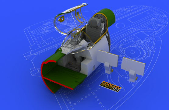 Eduard 648050 MiG-21BIS interior