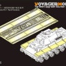 Voyager Model PE351095 WWII Russian KV-1 Tank Fenders(TAMIYA 35372) 1/35