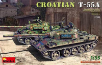 Miniart 37088 1/35 T-55A Croatian (inc. PE, 6x camo)