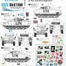Star Decals 35-C1159 Balkan Peacekeepers # 8. White Warriors. 'White Death' Cheshire Regiment Warrior ISVs in Bosnia 1992-93 1/35