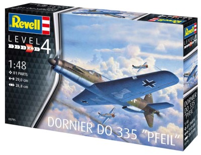 Revell 03795 Dornier Do 335 &quot;Pfeil&quot; 1/48