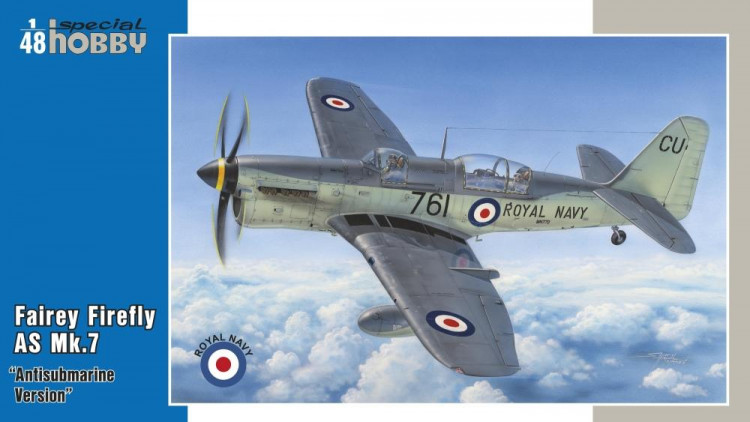 Special Hobby SH48130 Fairey Firefly AS Mk.7 Antisubmarine version 1/48