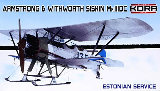 Kora Model KPK72114 A&W SISKIN Mk.IIIDC Estonian Serv. (3x camo) 1/72