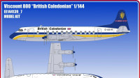 Восточный Экспресс 144139-7 Viscount 800 BRITISH CALEDONIAN ( Limited Edition ) 1/144