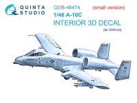 Quinta Studio QDS-48474 A-10C (GWH) (Малая версия) 1/48