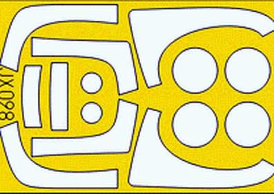 Eduard JX098 EF 2000B Double Seater 1/32 REV