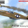 Kovozavody Prostejov 72245 P-51B 'Mustang Aces' (3x camo) 1/72