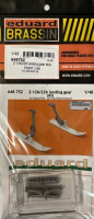 Eduard 648752 BRASSIN Z-126/226 landing gear skis PRINT (ED 1/48