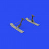 Eduard 648752 BRASSIN Z-126/226 landing gear skis PRINT (ED 1/48