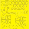 New Ware NWA-M1232 Mask Mirage IV A/P ADVANCED (HELLER) 1/48