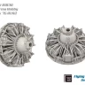 Sbs Model 72092 Hawk H-75 A1/A2 Engine & Exhaust set (ARMA) 1/72