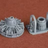 Sbs Model 72092 Hawk H-75 A1/A2 Engine & Exhaust set (ARMA) 1/72