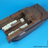 Black Dog T35297 LVT-4 Water Buffalo accessories set NВ°1 (designed to be used with Italeri kits) 1/35
