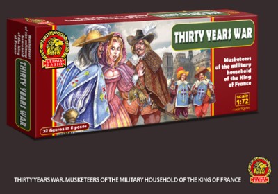 Ultima Ratio UR012 Musketeers of the King of France 1:72