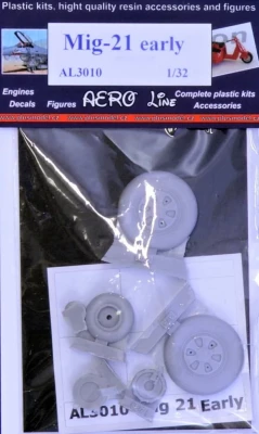 Plusmodel AL3010 MiG-21 early - wheels 1/32