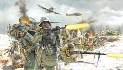 Italeri 06151 Немецкая пехота в зимней форме WWII 1/72