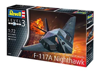 Revell 03899 F-117 Stealth Fighter 1/72