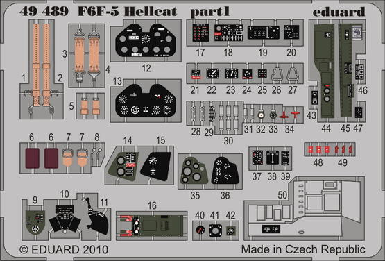 Eduard 49489 F6F-5 EDU