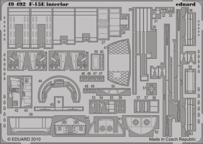 Eduard 49492 F-15E interior S.A. ACA