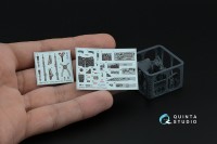 Quinta studio QD+48551 МиГ-21Р, серые панели (Eduard) (с 3D-печатными деталями) 1/48