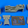 Aires 4616 JAS-39C Gripen cockpit set 1/48