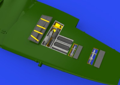 Eduard 648666 BRASSIN Spitfire Mk.Vc gun bays 1/48